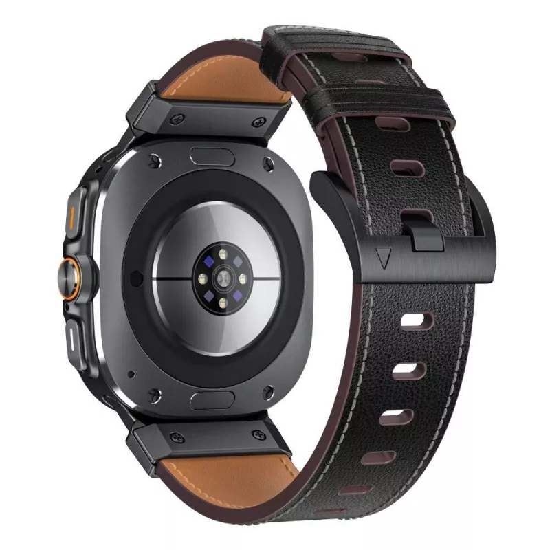 TECH-PROTECT DELTA PRO SAMSUNG GALAXY WATCH ULTRA 2024 / 2025 (47 MM) LEDER ZWART