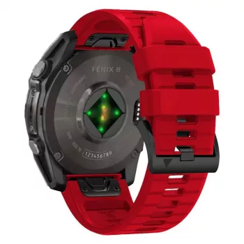 TECH-PROTECT SILICONE LINE GARMIN FENIX 5X / 5X PLUS / 6X / 6X PRO / 7X / 8 (51 MM) rood