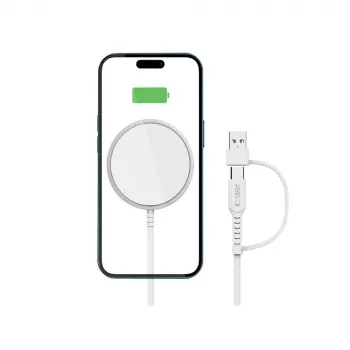 Tech-Protect QI15W-A44 MagSafe draadloze oplader wit