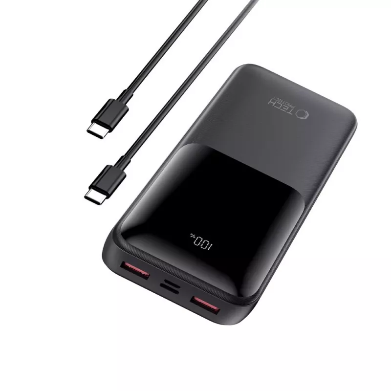 TECH-PROTECT PB02 powerbank 20000mAh 22.5W zwart