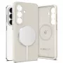 Tech-Protect Silicone MagSafe Hoesje voor Samsung Galaxy S26, Kosmische latte