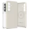 Tech-Protect Silicone MagSafe Hoesje voor Samsung Galaxy S26, Kosmische latte