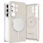 Tech-Protect Silicone MagSafe hoesje voor Samsung Galaxy S26 Ultra - Cosmic Latte
