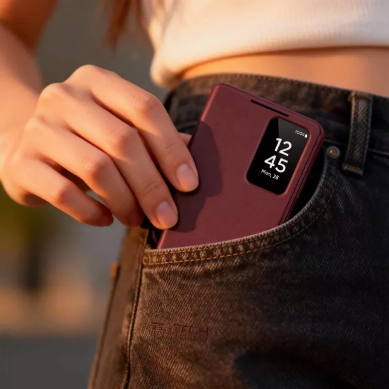 TECH-PROTECT Smart Wallet hoesje voor Samsung Galaxy S26+ Plus, Mulberry