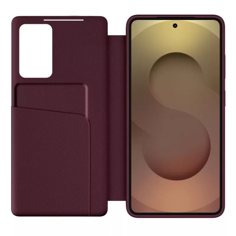 Tech-Protect Smart Wallet hoesje voor Samsung Galaxy S26 Ultra, Mulberry