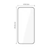 Gehard glas schermbeschermer TECH-PROTECT Quick Set+ 2-pack voor Samsung Galaxy S26 zwart