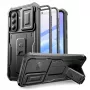 TECH-PROTECT KEVLAR CAM+ 2-SET Galaxy A57 5G zwarte beschermhoes