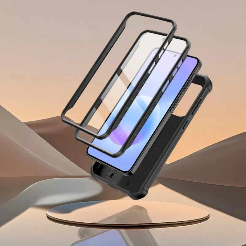 TECH-PROTECT KEVLAR CAM+ 2-SET Galaxy A57 5G zwarte beschermhoes