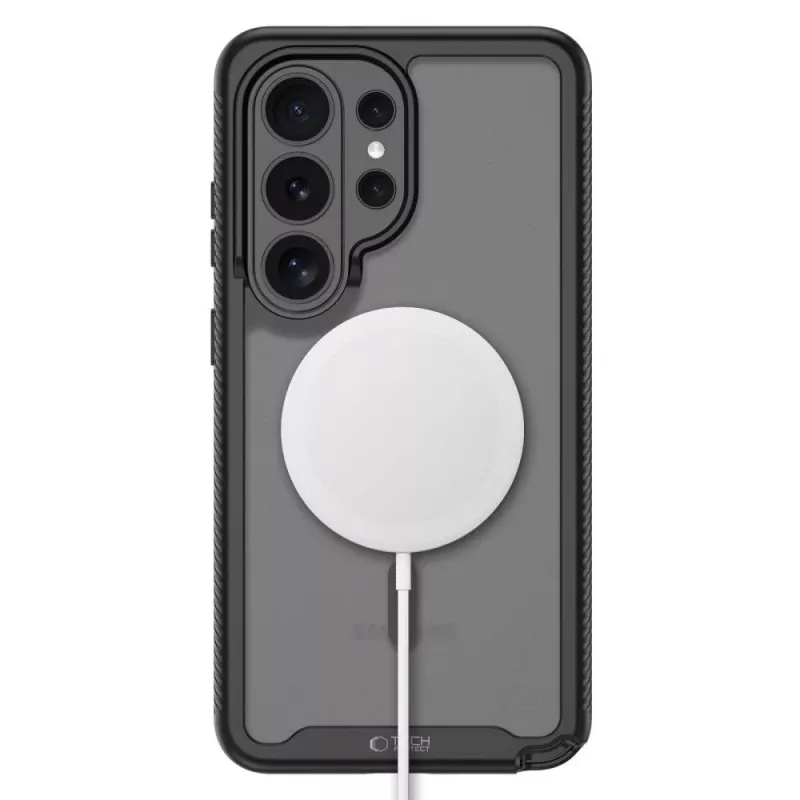 Tech-Protect Defense MagSafe Hoesje voor Samsung Galaxy A57 5G, Mat zwart