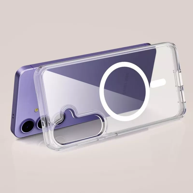 Tech-Protect Flexair Hybrid MagSafe-hoes voor Samsung Galaxy A57 5G, clear
