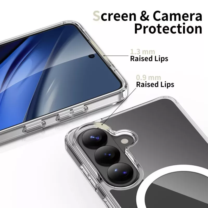 Tech-Protect Flexair Hybrid MagSafe-hoes voor Samsung Galaxy A36 / A56 / A37 5G, clear