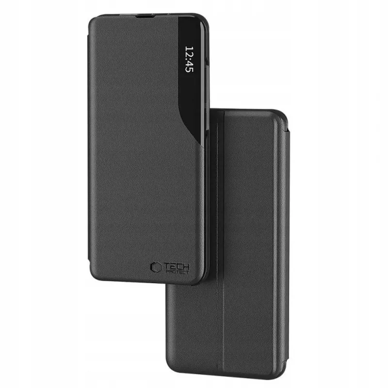 Tech-Protect Smart View-hoes voor Samsung Galaxy A37 5G, zwart