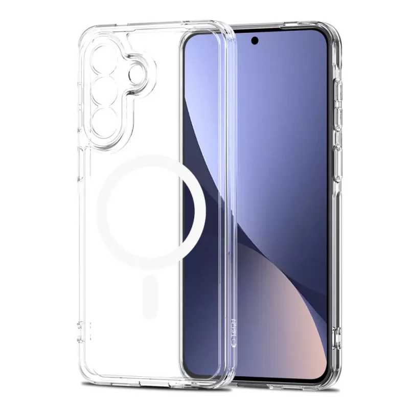 Tech-Protect Flexair Hybrid MagSafe-hoes voor Samsung Galaxy A27 5G, transparant