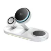 TECH-PROTECT A51 ARCTICBOOST 3-in-1 magnetische MagSafe draadloze oplader 25W Qi2.2 wit