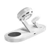 TECH-PROTECT A51 ARCTICBOOST 3-in-1 magnetische MagSafe draadloze oplader 25W Qi2.2 wit