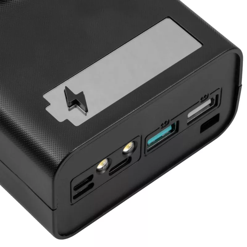 Akyga AK-BC-05 Powerbank-behuizing 37000 mAh, 12x 18650, 22,5W, Qi, USB-C, 2x USB-A, Lightning
