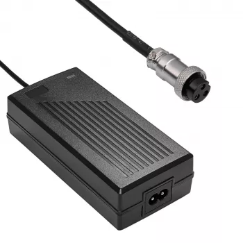 Akyga AK-EV-18 oplader voor 36V (10S) Li-Ion-accu's (e-bike / scooter), 42 V / 2 A, 84 W, GX16 12 mm bus