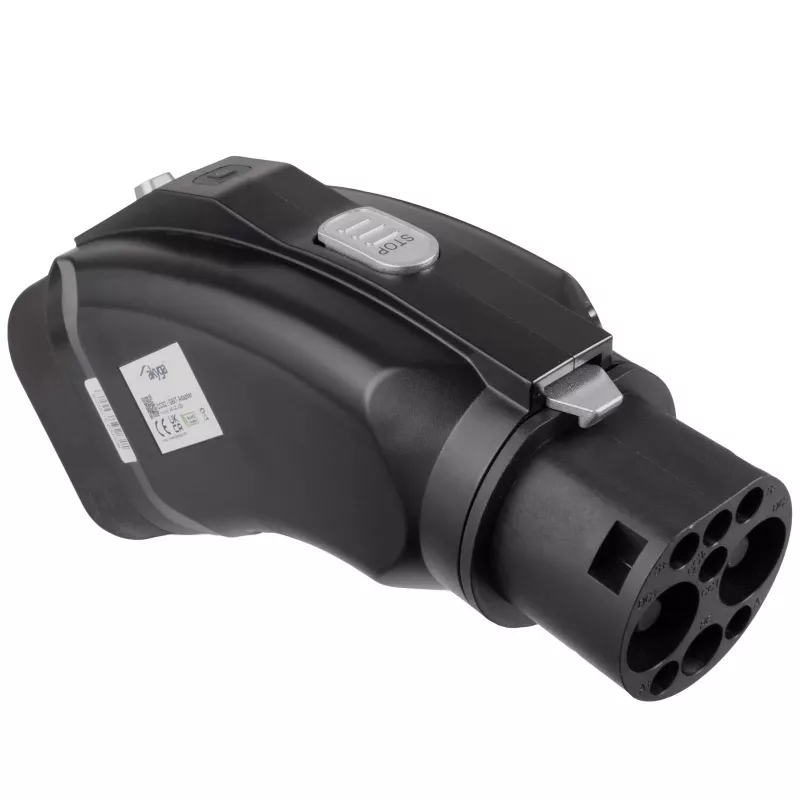 Akyga AK-SC-E20 CCS2 naar GB/T DC-laadadapter 1000V 250A zwart