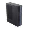 Akyga AK-302-01BL SFF-pc-behuizing, Micro-ATX / Mini-ITX, USB-C + 2x USB 3.0 + USB 2.0, zonder voeding, zwart