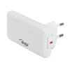 Akyga AK-CH-31 platte GaN-USB-oplader 65 W, USB-C PD + USB-A, wit