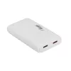 Akyga AK-CH-32 platte GaN-USB-C-oplader 65 W, 2 x USB-C PD, wit