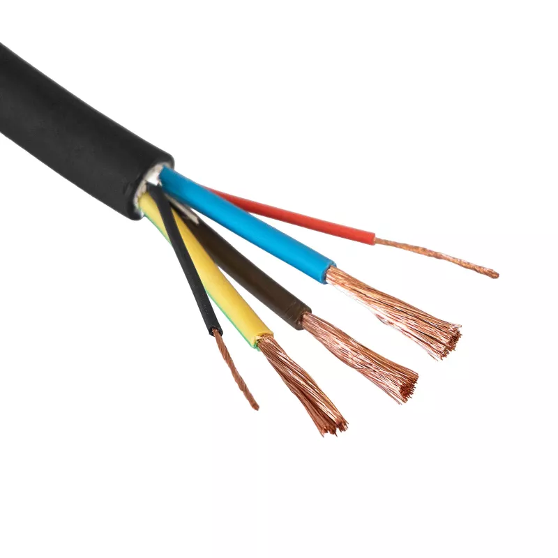 Akyga AK-SC-E24 EV-laadkabel 3 x 6 mm² + 2 x 0,75 mm², eenfase, 32 A, 450/750 V, per meter