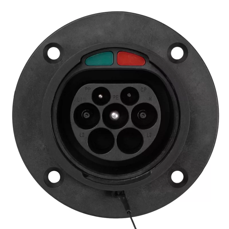Akyga AK-SC-E25 Type 2 stopcontact 1-fase 32A male