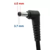 Akyga AK-ND-87 laptopvoeding voor ASUS / Lenovo, 200 W, 20 V, 10 A, 6,0 x 3,7 mm, 1,2 m
