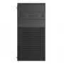 Akyga AK19BK micro-tower-pc-behuizing, Micro-ATX / Mini-ITX, USB-C + USB 3.0 + 2x USB 2.0, zonder voeding, zwart