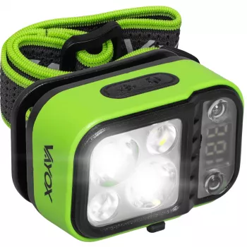 VAYOX VA0454 oplaadbare LED-hoofdlamp 220 lumen 800mAh IPX4 warmwit, neutraalwit, rood
