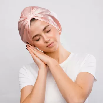 GLOV satijnen haarbonnet voor krullend en gestyled haar - anti-frizz, wrijvingsvermindering, roze