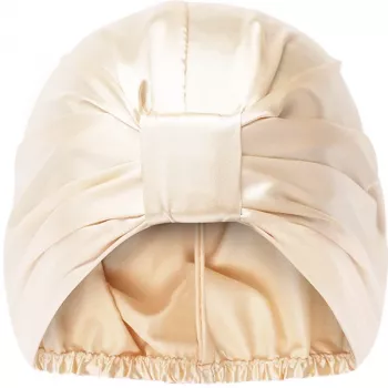 GLOV satijnen haarbonnet voor krullend en gestyled haar - anti-frizz, champagne