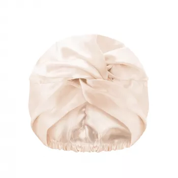 GLOV Double-Layered Satin Slaapmuts Champagne