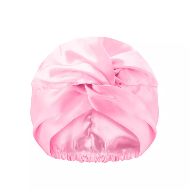 GLOV Double-Layered Satin Slaapmuts Champagne