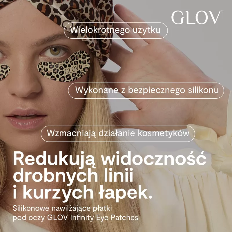 GLOV The Lazy Luxe Duo herbruikbare siliconen oogpads en satijnen slaapmuts set