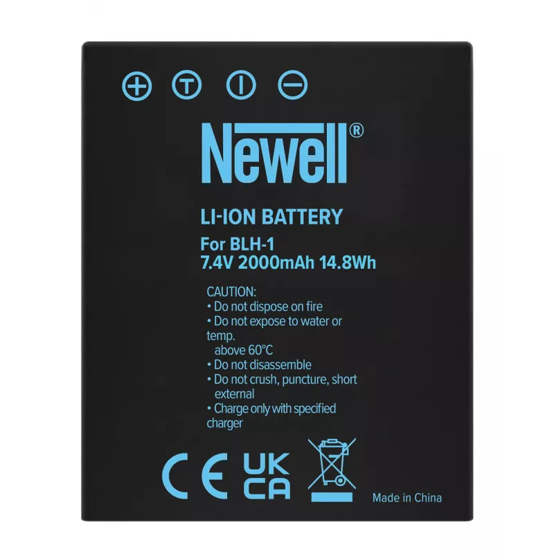 Newell vervangende accu BLH-1 voor Olympus