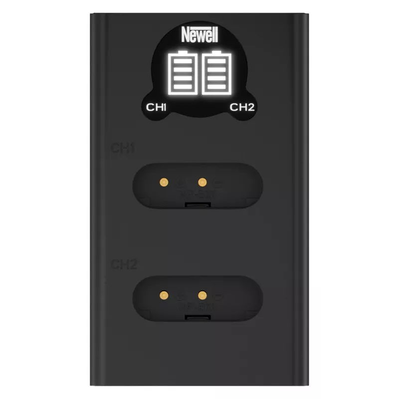 Newell Dual-Channel USB-C oplader voor Sony NP-BX1 batterijen