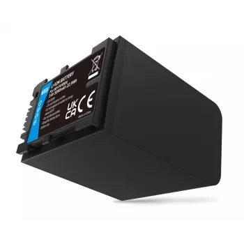 Newell vervangende accu voor Sony NP-FV100A, 3900mAh, 7,2V, Li-Ion, zwart