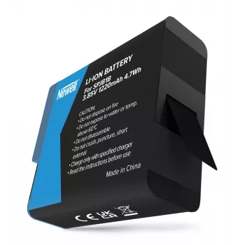Newell vervangende accu SPJB1B voor GoPro Hero 8 Black, 1220mAh, 3,85V, Li-Ion