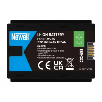 Newell Plus accu NP-W235 vervanger voor Fujifilm