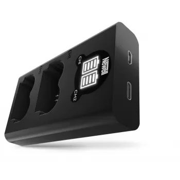 Newell Dual-Channel DL-USB-C oplader voor Fujifilm NP-W235 accu's