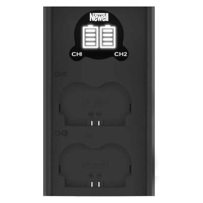 Newell Dual-Channel DL-USB-C oplader voor Fujifilm NP-W235 accu's
