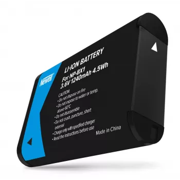 Newell vervangende accu voor Sony NP-BX1, 1000mAh, Li-Ion, zwart