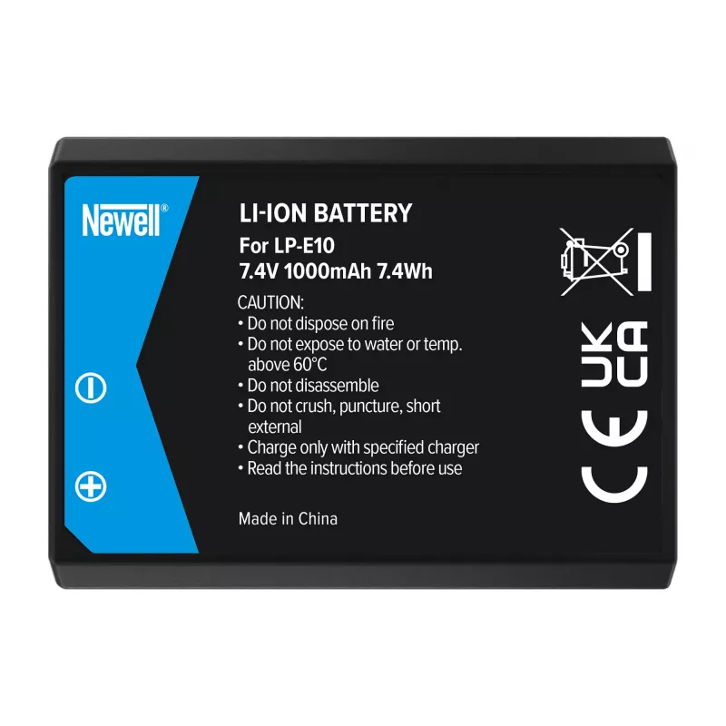 Newell vervangende accu voor Canon LP-E10