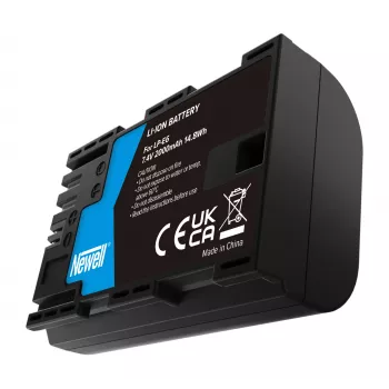 Newell vervangende accu voor Canon LP-E6, 2000mAh, 7,4V Li-Ion