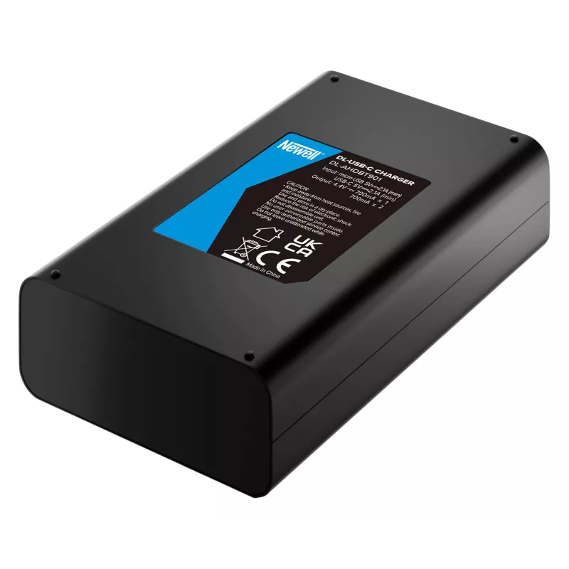 Newell Dual-Channel USB-C oplader voor GoPro AHDBT-901 accu's