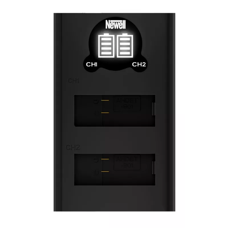 Newell Dual-Channel USB-C oplader voor GoPro AHDBT-901 accu's