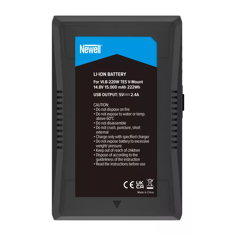 Newell VLB-220W TES V-Mount Li-Ion accu 220Wh
