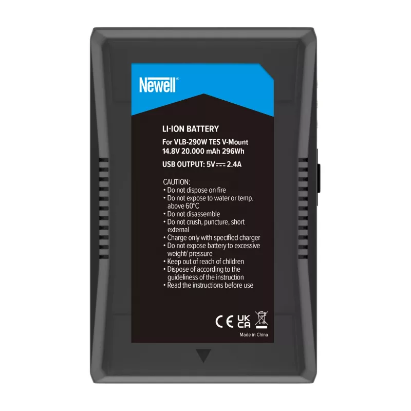 Newell VLB-290W TES V-Mount accu 290Wh