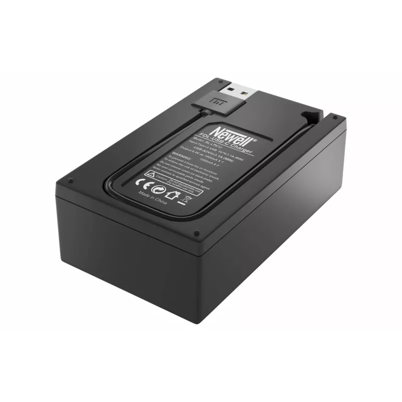 Newell Dual-Channel FDL-USB-C oplader voor Canon LP-E12 accu's